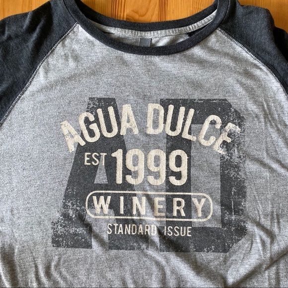 Agua Dulce Winery Baseball Tee - Picture 3 of 8
